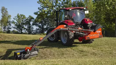 AGRI-LONGER GII with Mechanical Safety Hedge and Grass Cutters