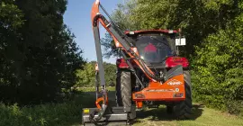 AGRI-LONGER GII with Mechanical Safety Hedge and Grass Cutters