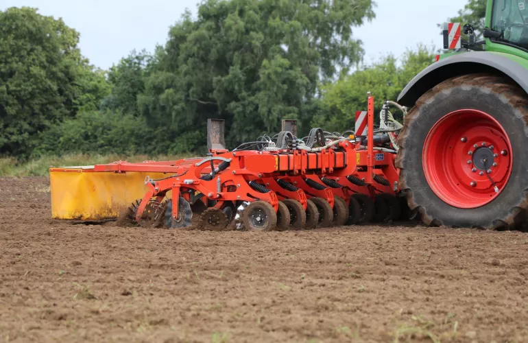 STRIGER working the ground
