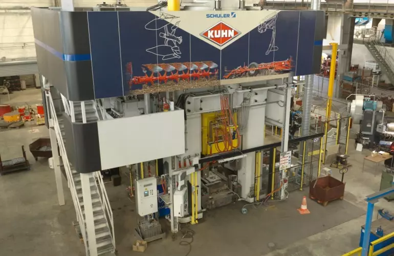 Modern Factory producing robust high performance ploughs