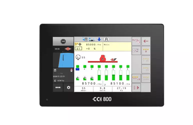 CCI 800 with Maxima working view