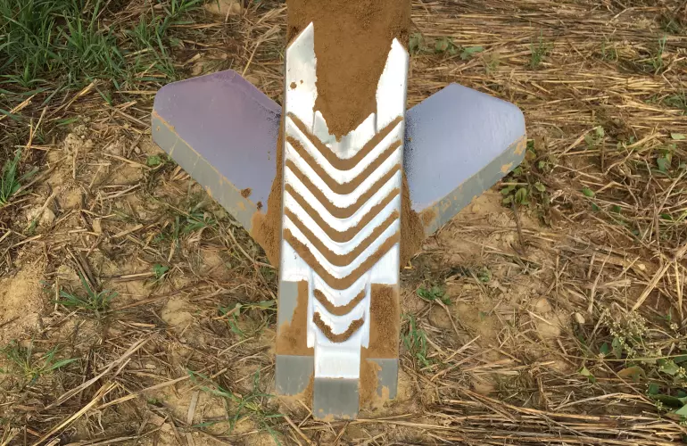 The 80 mm point and carbide wings exploit the full potential of the CULTIMER