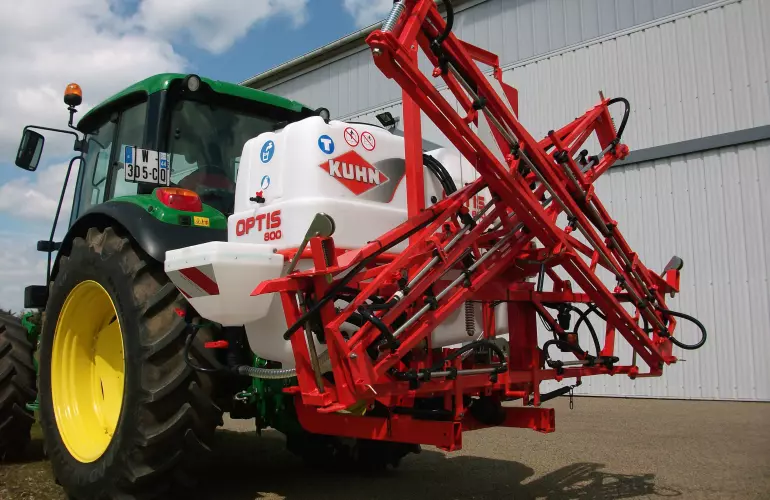 OPTIS 800-litre with RJP2 15m boom, rear view