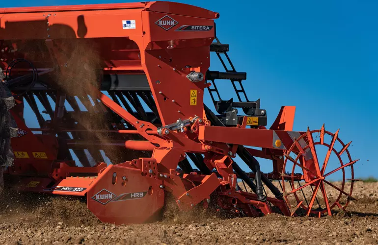 SITERA 310 mechanical seeding combination at work