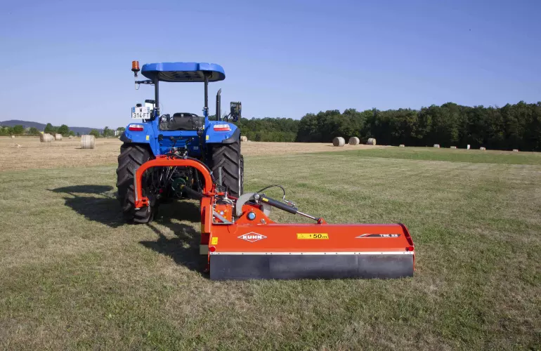The TBE 22 shredder in stationary position