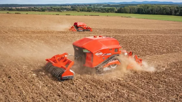 KUHN's vision of autonomous crop production that works independently in the field