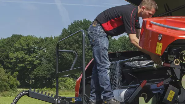 Net binding system with active stretch technology