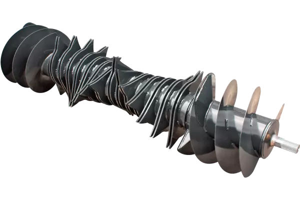 OC cutting rotors, with patented elliptical-shaped rotor tines