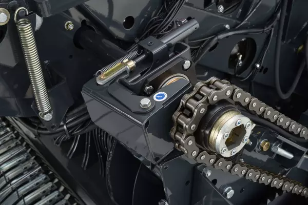 Hydraulic disengagement of the rotor drive.