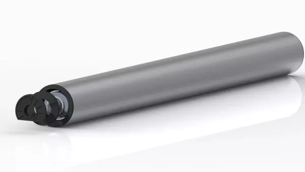 KUHN patented seals on the idling rollers