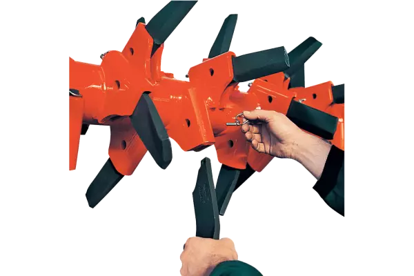 CULTITILLER FAST-FIT quick-release blade system