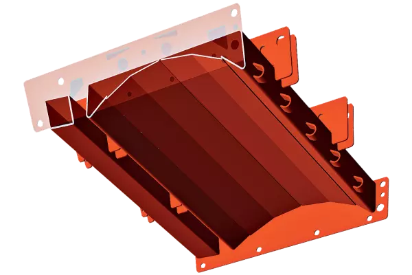 Heavy-duty frame and casing