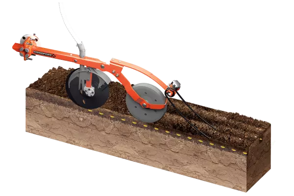 CROSSFLEX coulter bar from an ESPRO seed drill