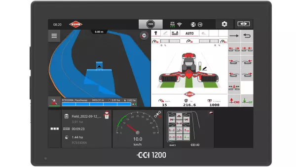 The TC-SC function is integrated into FC 9330 RA and FC 9830 RA mowers.