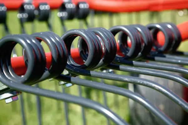 Tines are made from heat treated steel