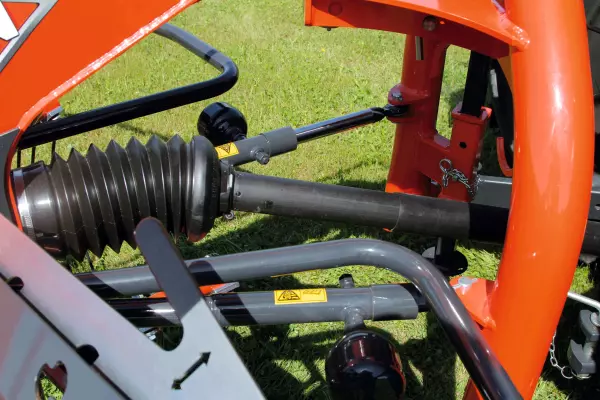 Side dampers on mounted GA 1031