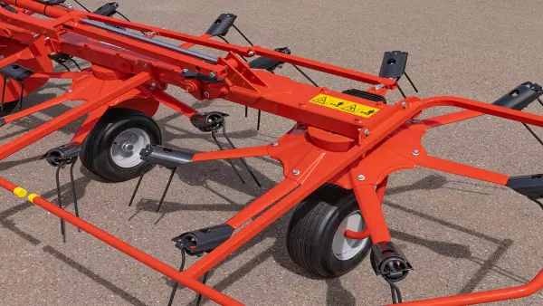 The GF 7803 T is fitted with large diameter OTPITEDD rotors