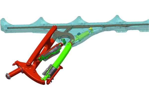 The variable width device is 100% protected inside the frame of the MASTER L