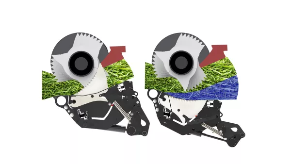 Both the rotor disengagement and DROPFLOOR technology ensures a fast clearance in case of a blockage
