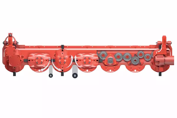 The OPTIDISC ELITE cutter bar groups several exclusivities