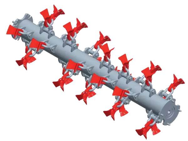 Universal rotor and XTREM sensor roller (diameter 140 mm)