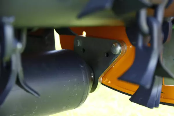 PRO shredders ensure excellent ground following