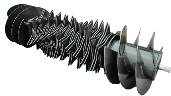 The OMNICUT 23-knife rotor (OC 23) offers a cutting length of 45 mm