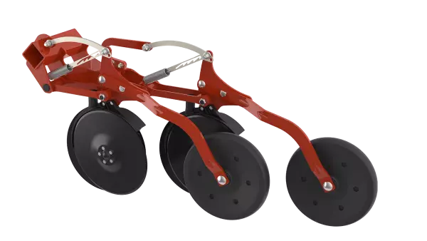 SEEDFLEX: the precise coulter bar with offset double disc on the SITERA 3030 integrated mechanical seed drill.