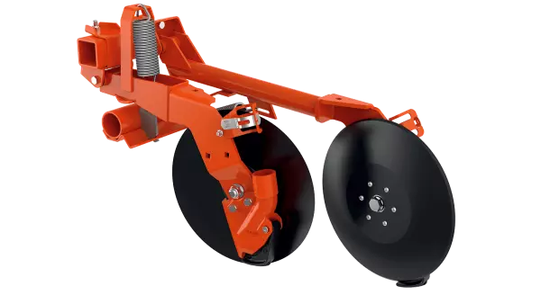 Single-disc seeding units