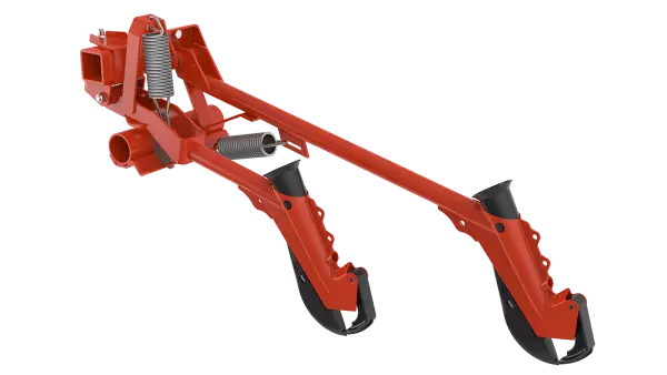 Seeding units with Suffolk coulters of the SITERA 3010 mechanical seed drill for sowing in all types of clay soils.