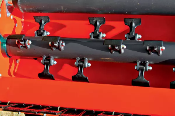 The rotors of TB shredders are designed to last