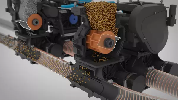 L'alimentation du doseur