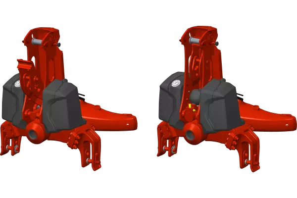 EasyDrive and OptiDrive headstocks simplify the setting into work/transport position