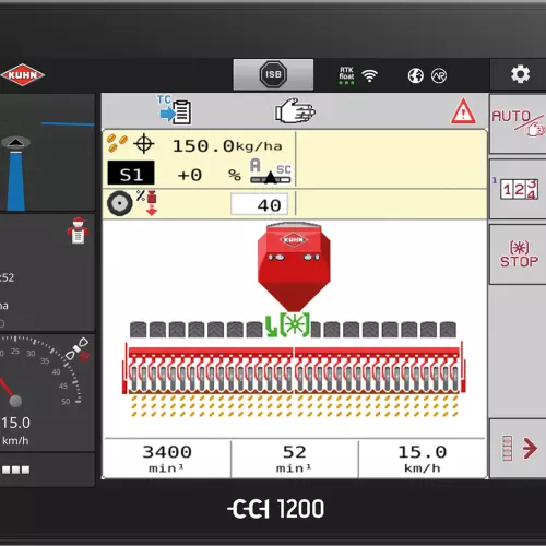 Terminal sterujący CCI 1200 z ekranem roboczym ESPRO