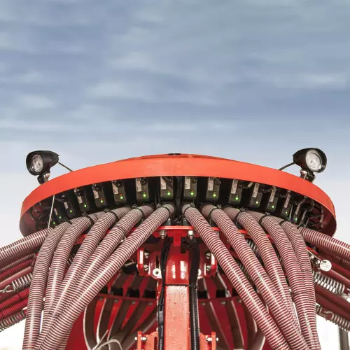 Work lights on the ESPRO seed drill