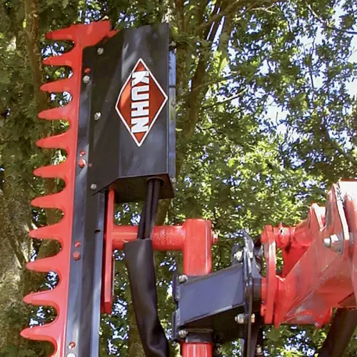 Cutter bar for branches with a cross-section less than 10 cm