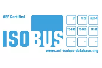 AEF-certified ISOBUS logo