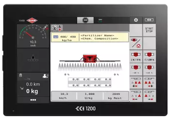 ISOBUS compatible: CCI 1200