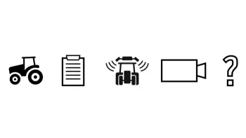 The different CCI applications are included as standard on the ISOBUS CCI 1200 terminal