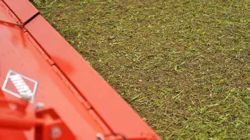 Biofumigating cover crops with KUHN's EL 162-300 BIOMULCH rotary tiller