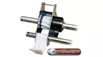 The HELICA distribution with helical volumetric flutings for the SITERA 3030 integrated mechanical seed drill.