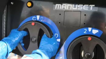 Operation of the LEXIS sprayer