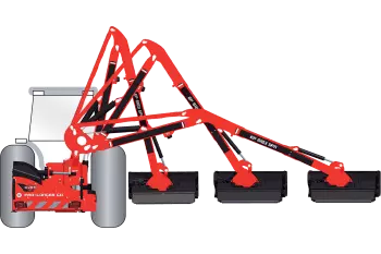 KUHN MULTI-LONGER GII 5757 SPAL Hedge and Grass Cutter: welcome to the professional category!