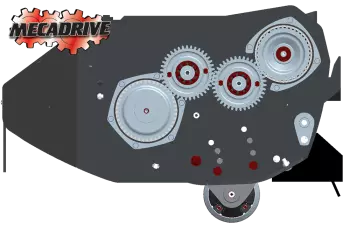 MECADRIVE patented mechanical drive: the epitome of KUHN know-how!