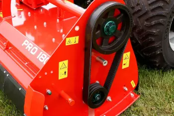 The PRO 180 shredder is reliable in intensive work conditions