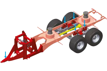 The dimensions of the cells and the patented integration system ensure that the KUHN PROFILE 2 DL/2CL mixers deliver precise weighing for everything from small loads to full loads, with a maximum volume of 34 m3