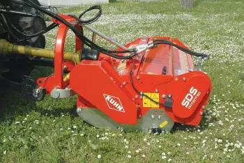 A slight adaptation is required to shred prunings with SDS shredders