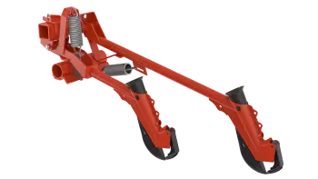 Seeding units with Suffolk coulters