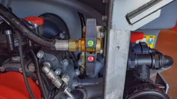 Poste de mise en œuvre optimisé du pulvérisateur GEO M 2