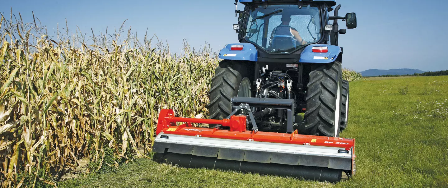 BP 100 series shredders with the BP 280 at work